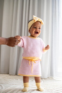 Cropped Jumper | Clementine SIZE 0-3M