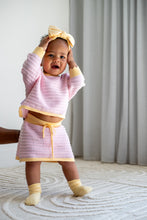 Load image into Gallery viewer, Cropped Jumper | Clementine SIZE 0-3M