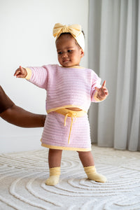 Cropped Jumper | Clementine SIZE 0-3M