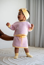 Load image into Gallery viewer, Cropped Jumper | Clementine SIZE 0-3M