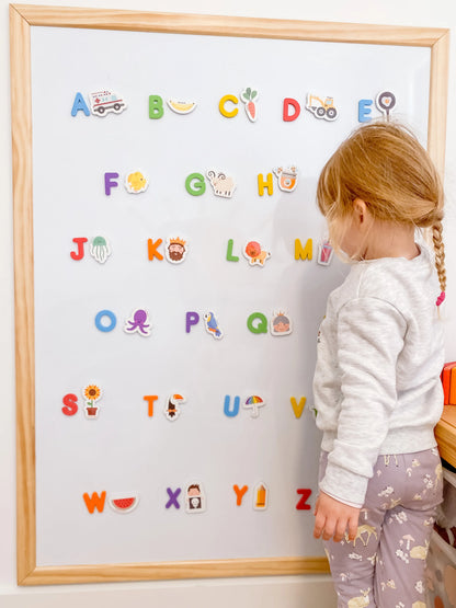 Magnetic Objects and Letters