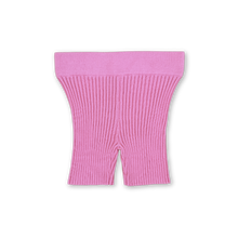 Load image into Gallery viewer, Organic Ribbed Essential Bike Shorts - Floss