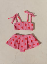 Load image into Gallery viewer, Pink Polka Bikini Set