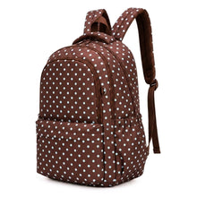 Load image into Gallery viewer, Polka Dots Campus School Backpack