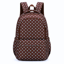 Load image into Gallery viewer, Polka Dots Campus School Backpack