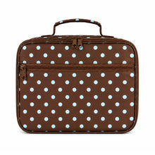 Load image into Gallery viewer, Polka Dots Junior Insulated Lunch Bag + Ice Pack