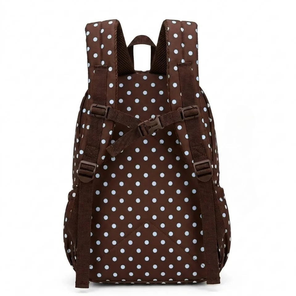 Polka Dots Junior Kindy/School Backpack