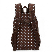Load image into Gallery viewer, Polka Dots Junior Kindy/School Backpack