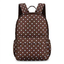 Load image into Gallery viewer, Polka Dots Junior Kindy/School Backpack