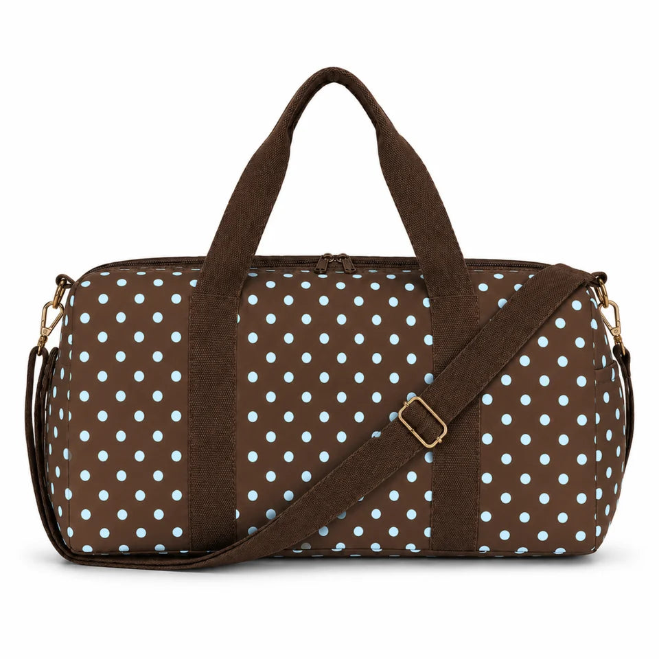 Polka Dots Weekend/Sport Duffle Bag