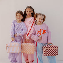 Load image into Gallery viewer, Cherry Check Lunch Bag