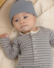 Load image into Gallery viewer, Slate Knotted Baby Hat