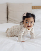 Load image into Gallery viewer, Floral Vine Zip Long Sleeve Sleeper Footie