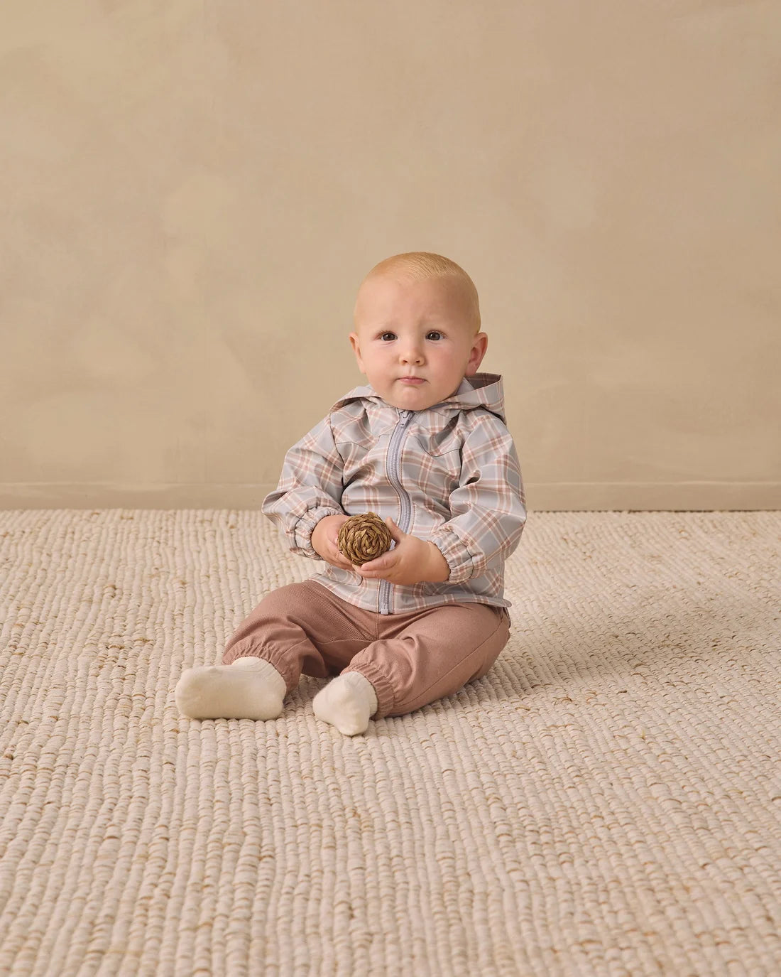 Socks Set Natural, Dusty Rose