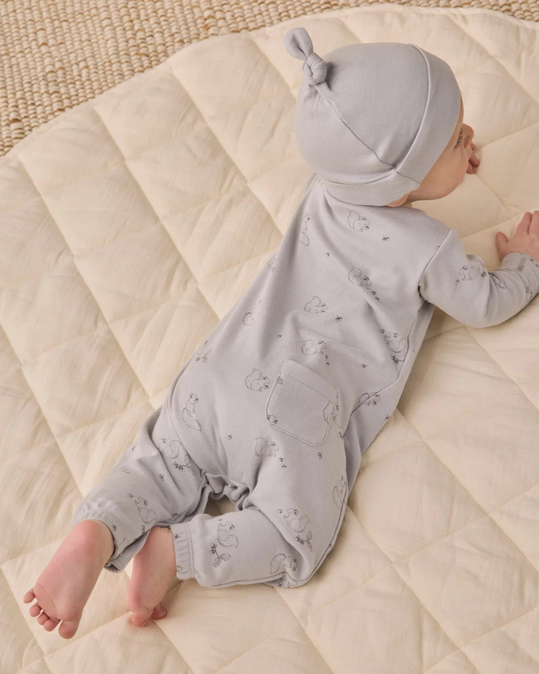 Cloud Knotted Baby Hat