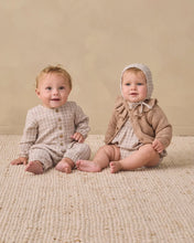 Load image into Gallery viewer, Eden Romper Blue Gingham