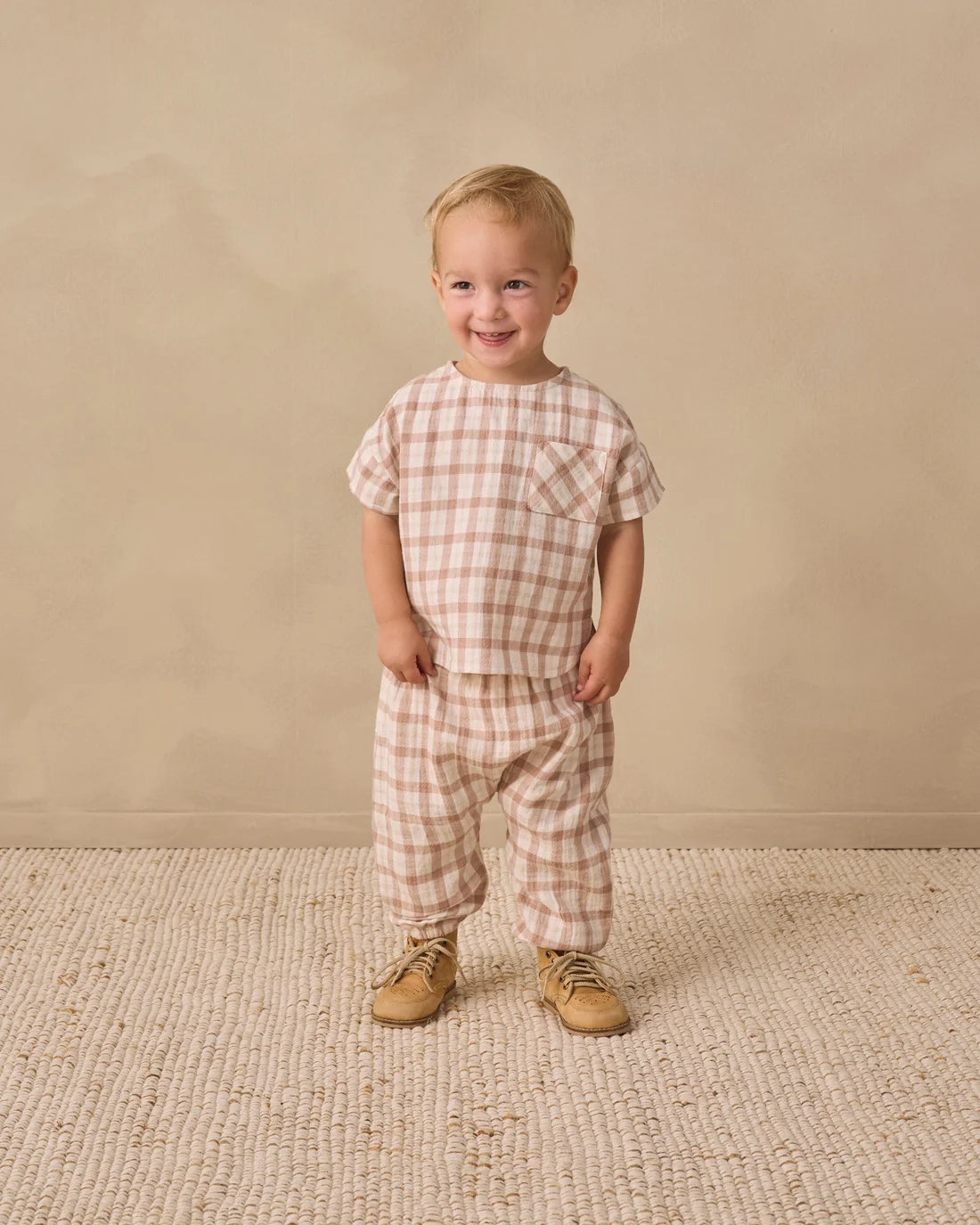 Woven Pant Rustic Plaid