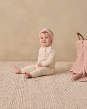 Load image into Gallery viewer, Fall Ditsy Ribbed Baby Jumpsuit