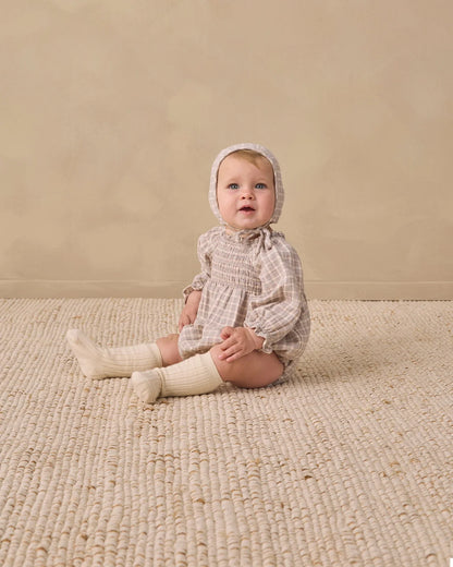 Socks Set Natural, Dusty Rose