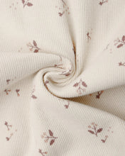 Load image into Gallery viewer, Fall Ditsy Ribbed Baby Jumpsuit