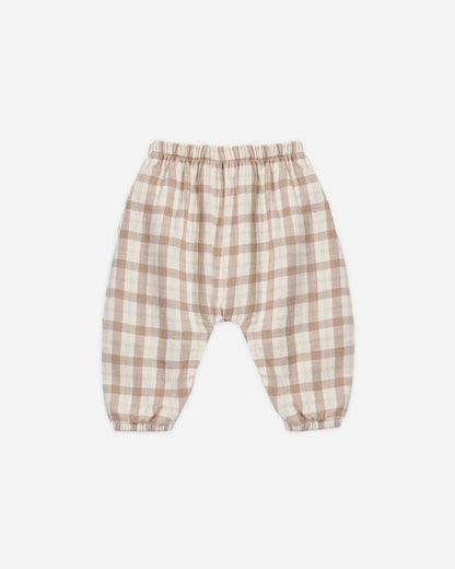 Woven Pant Rustic Plaid