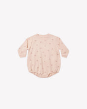 Load image into Gallery viewer, Crewneck Bubble Romper Hearts