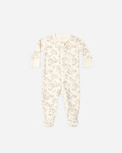 Load image into Gallery viewer, Floral Vine Zip Long Sleeve Sleeper Footie
