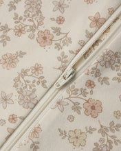 Load image into Gallery viewer, Floral Vine Zip Long Sleeve Sleeper Footie