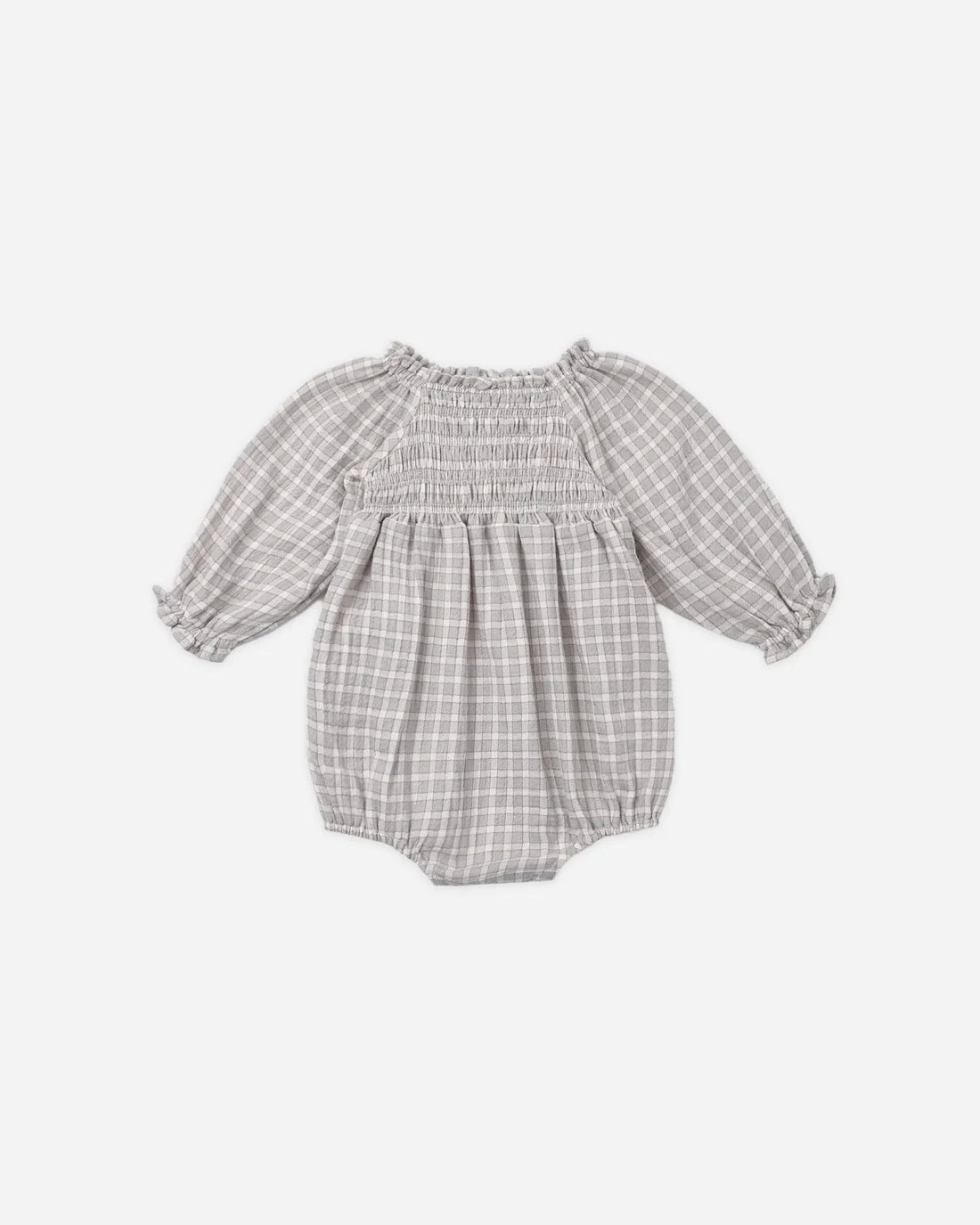 Eden Romper Blue Gingham