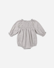 Load image into Gallery viewer, Eden Romper Blue Gingham
