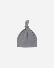 Load image into Gallery viewer, Slate Knotted Baby Hat