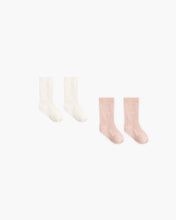 Load image into Gallery viewer, Socks Set Natural, Dusty Rose