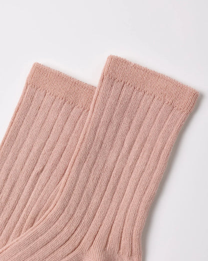 Socks Set Natural, Dusty Rose