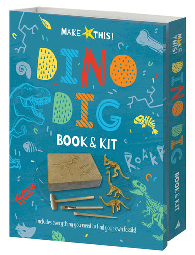 Book & Kit - Make This! Dino Dig