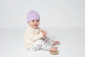 Knit Beanie | Lavender