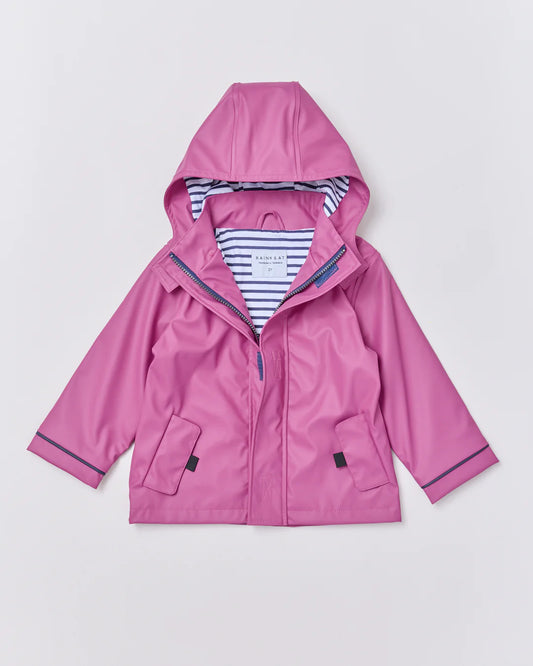 Stripy Sailor Jacket | Wild Berry
