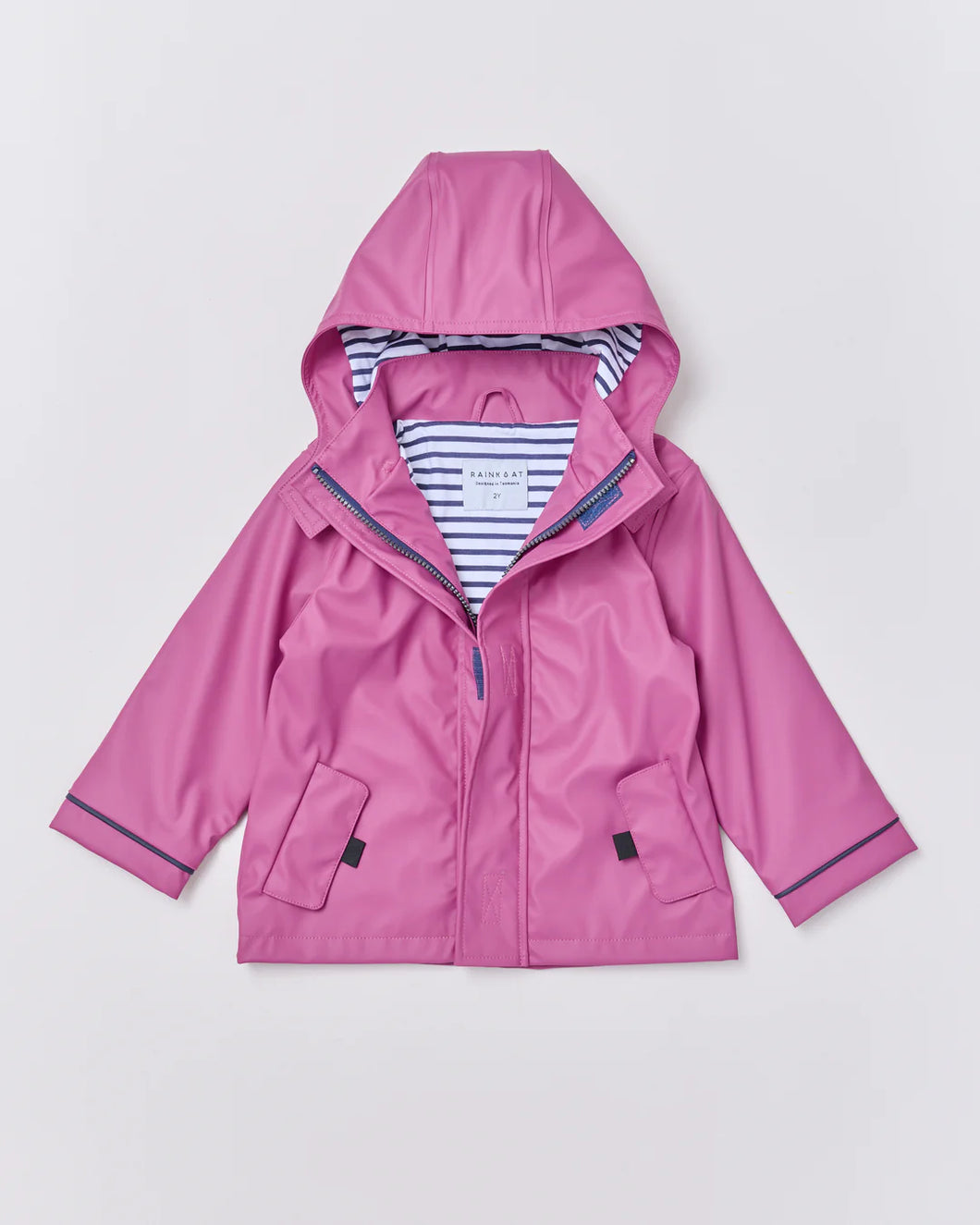 Stripy Sailor Jacket | Wild Berry