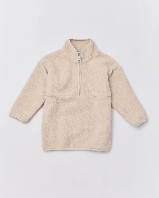 Quarter Zip Fleece | Sand