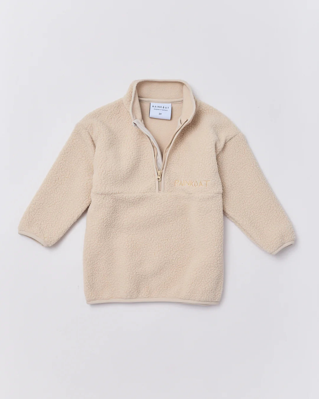 Quarter Zip Fleece | Sand