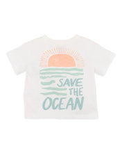 Load image into Gallery viewer, Surfs Up Save the Ocean Tee