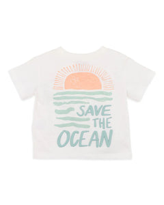 Surfs Up Save the Ocean Tee