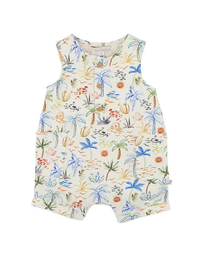 Havana Organic Button Up Romper