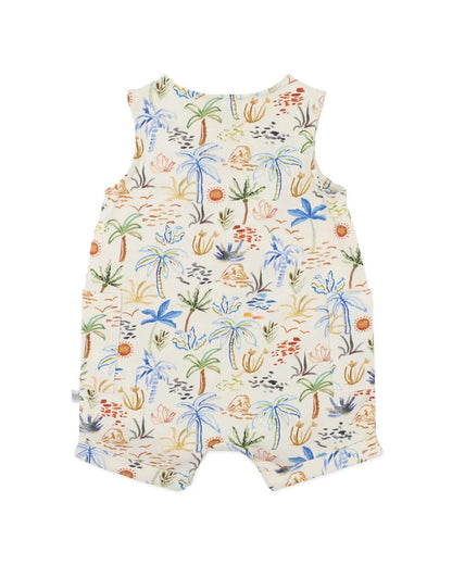 Havana Organic Button Up Romper