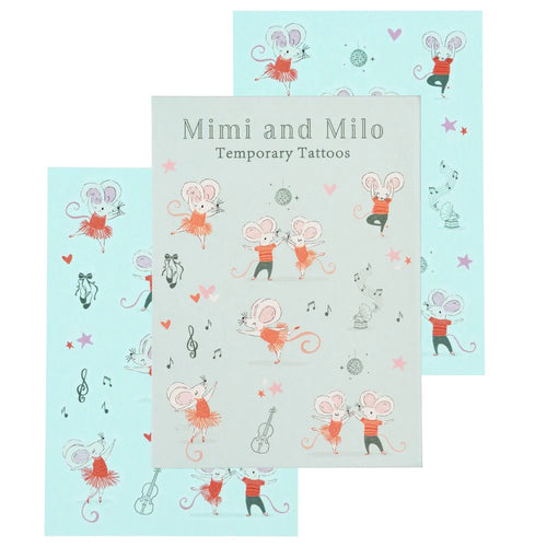 Temporary Tattoos | Mimi and Milo
