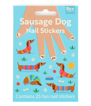 Load image into Gallery viewer, Childrens Nail Stickers | Sausage Dog