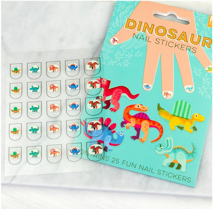 Childrens Nail Stickers | Dinosaurs
