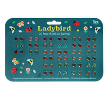 Load image into Gallery viewer, Stick on Earrings | Ladybird