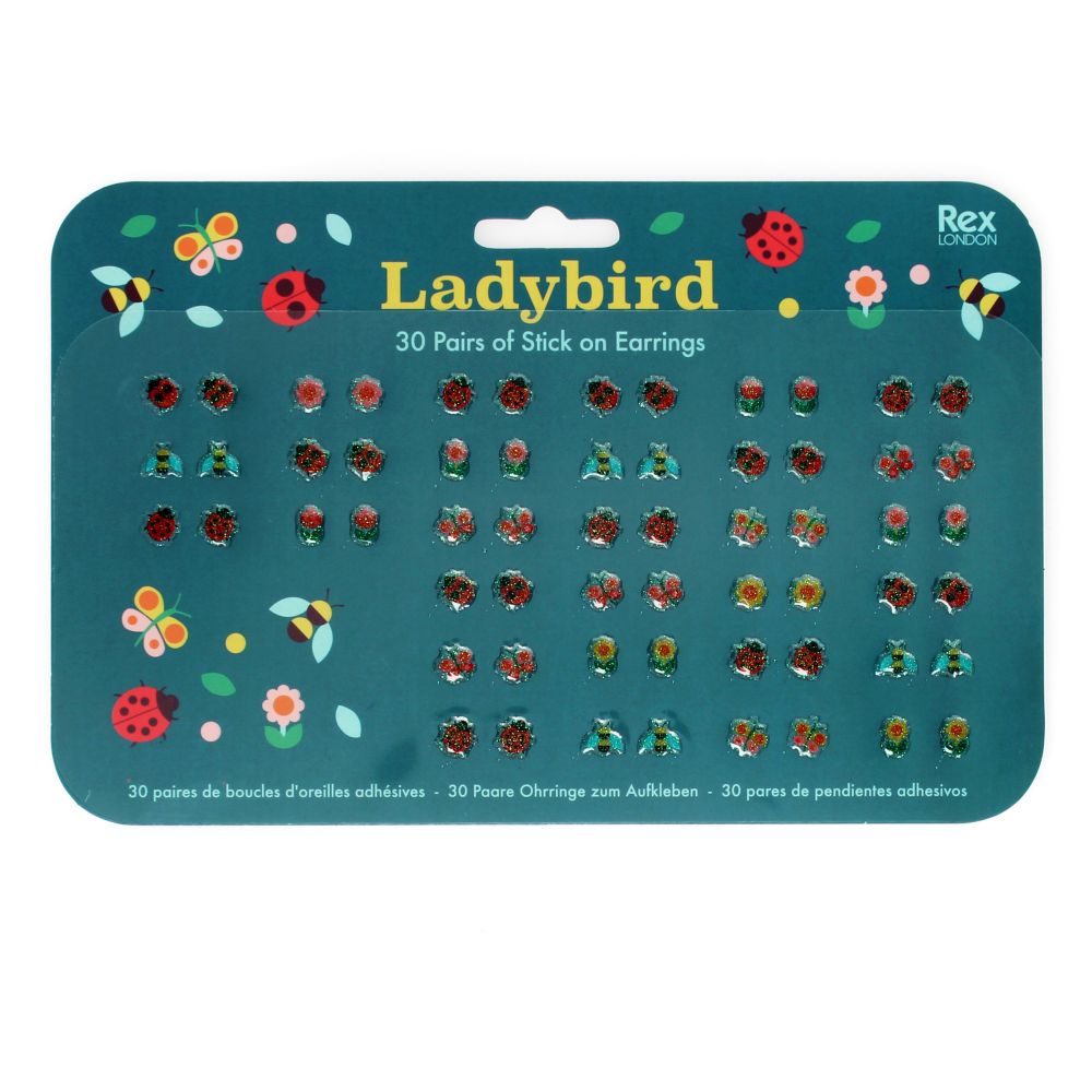 Stick on Earrings | Ladybird