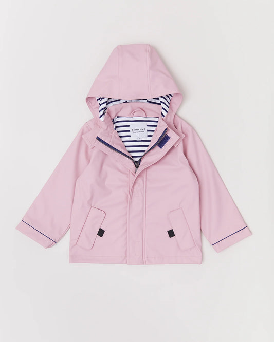 Stripy Sailor Jacket | Blush