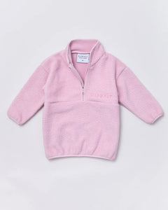 Quarter Zip Fleece | Blush